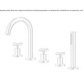 Bathtub faucet Urpay