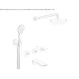Bathtub faucet with shower head Mocoa