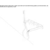 Stainless steel wall-mounted thermostatic bathtub faucet with hand shower Coux