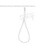 Shower faucet with a hand shower Tuili