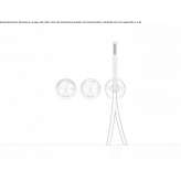 Contemporary Style 3 Hole Stainless Steel Wall Mounted Shower Faucet Suruc