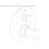 Brass bath/shower faucet Brusperk