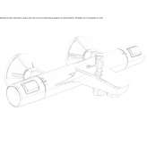 External thermostatic bathtub faucet Choloma
