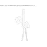 Hydrogressive stainless steel shower faucet with a shower hand Etucuaro