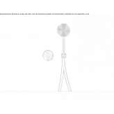 Stainless steel bath/shower faucet Cuitiva