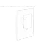 Jednouchwytowa bateria natryskowa z przełącznikiem Hipstedt