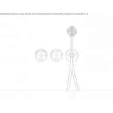 Contemporary Style 3 Hole Stainless Steel Wall Mounted Shower Faucet Suruc