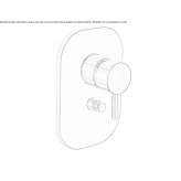 Bathtub faucet / shower faucet Humay