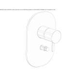 Single-lever shower faucet Delaware