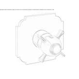 Thermostatic shower faucet with hob Lodrino