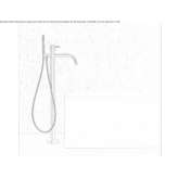 Bathtub faucet standing on the floor Kuhmo
