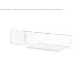 Hydroprogressive wall-mounted bathtub faucet made of stainless steel Jarrell