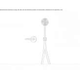 Hydroprogressive faucet set for a bathtub/shower with a shower hand Golubac