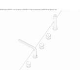 Set for a concealed bathtub Mislata