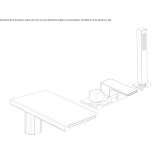 Single-lever bathtub faucet with a hand shower Lirio