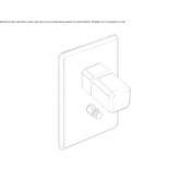 Single-lever shower faucet with diverter Valseca