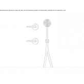 Set of 2 hydroprogressive bath/shower taps Golubac