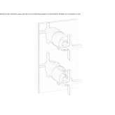 Shower and bathtub tap with shut-off valve Lodrino