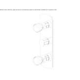 Brass bath/shower faucet Beznea