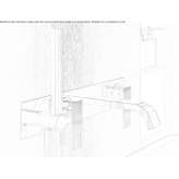 Brass bath/shower faucet Tervola