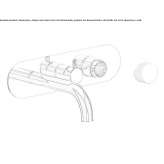 3-hole bathtub faucet with diverter Berkum