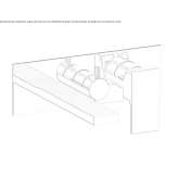 Wall-mounted bathtub faucet with a switch Yalova