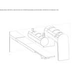 Wall-mounted bathtub faucet with a switch Evilard