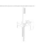 Bathtub faucet with switch Kanepi
