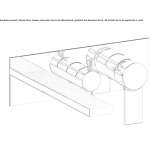 Wall-mounted bathtub faucet with a switch Etriche