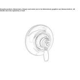 Thermostatic shower faucet Okemos