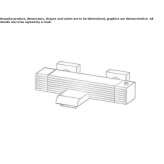 Wall-mounted bathtub faucet Cortona