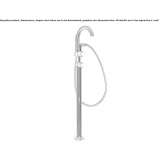 Bathtub faucet standing on the floor with a shower hand Barkaroe