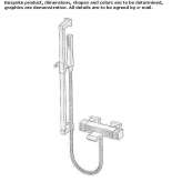 Shower faucet with a hand shower Cortona