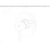 Stainless steel bath/shower faucet Luxora