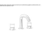 Set for a 3-hole bathtub Gotor