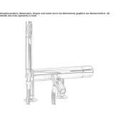 2-hole bathtub faucet with hand shower Gotor