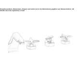 4-hole bathtub set with diverter Putyla