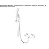 Shower faucet with a hand shower Dural