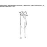 Classic 2-hole bathtub faucet Benimodo