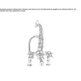 Brass bathtub faucet Betton