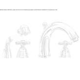 Bathtub faucet with a shower hand Markinch
