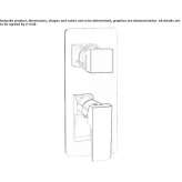 Wall shower faucet with switch Cusuna