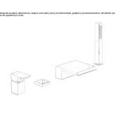 4-hole bathtub set with a hand shower Sarandi