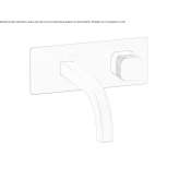 2-hole wall-mounted bathtub faucet Prijedor