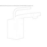 Single-lever bathtub faucet Vela