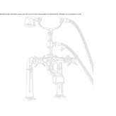 Bathtub faucet with a shower hand Torrice