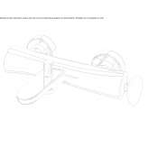 Brass wall-mounted bathtub faucet with diverter Perico
