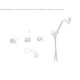 Set of 5-hole wall bathtub Sondika