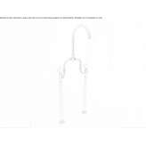 2-hole floor-standing bathtub faucet Leinzell