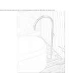 Free-standing bathtub faucet made of stainless steel Creola